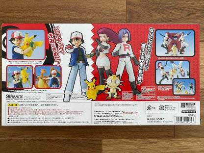 S.H.Figuarts Satoshi &amp; Team Rocket soul web store Limited Pokemon Figure BANDAI