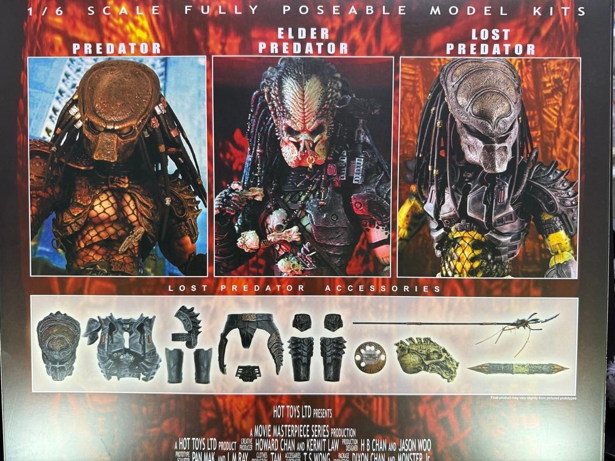 movie masterpiece Predator 2 Lost Predator Action Figure MMS76 Hot Toys 2008 - photo 4