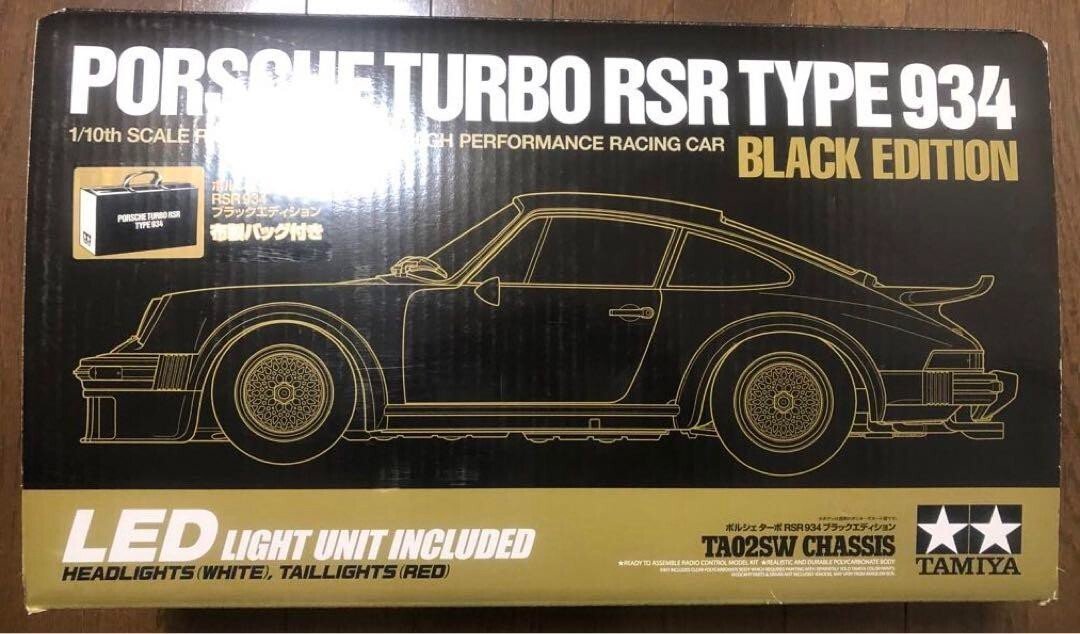 1/10 PORSCHE TURBO RSR TYPE 934 Black Edition Radio Controlled 2018 Toy Tamiya