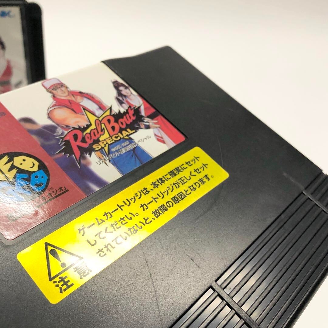 Neo Geo AES Real Bout Fatal Fury Special Game Software SNK Rare NGH 2230 1997 - photo 7
