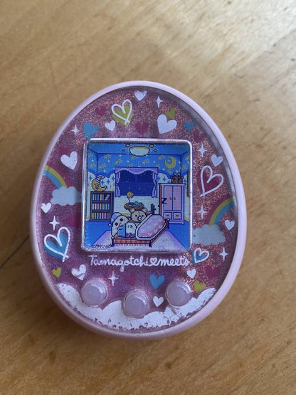 Tamagotchi Marchen Meets Fairy tale Version Pink Color Model OFFICIAL BANDAI