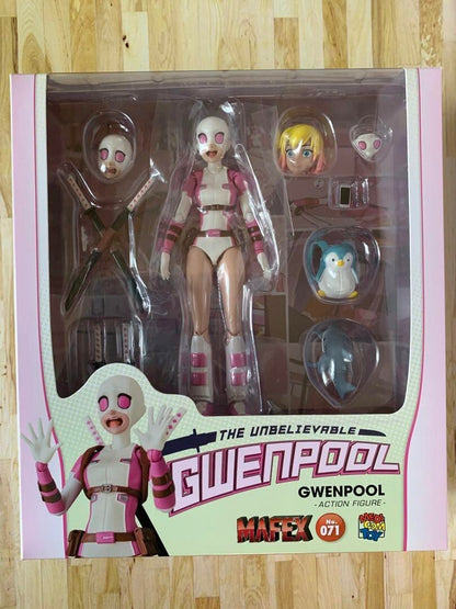 No.071 MAFEX GWENPOOL No.083 MAFEX EVIL GWENPOOL 2-set Figure Marvel Medicom Toy - photo 4