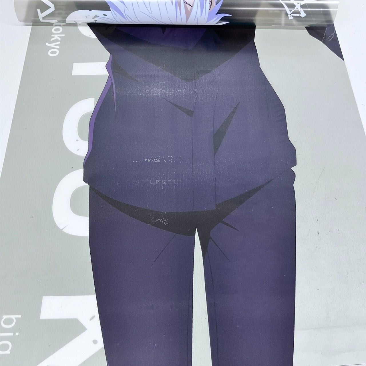 Mega Clear Poster Satoru Gojo Jujutsu Kaisen Big Goodwill Exhibition baseyard