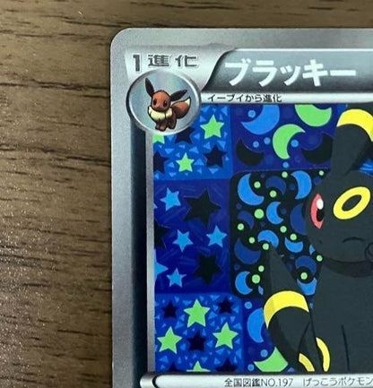 Pokemon Promo Card Umbreon 188/BW-P Eevee Collection File BW Series Nintendo