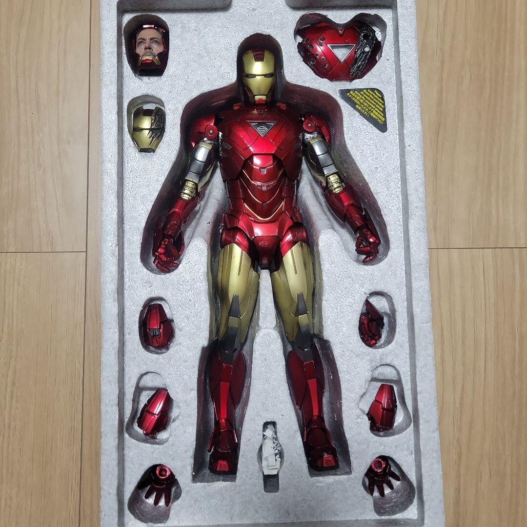 Movie Masterpiece Diecast 1/6 Scale The Avengers Mark 6 Action Figure Hot Toys