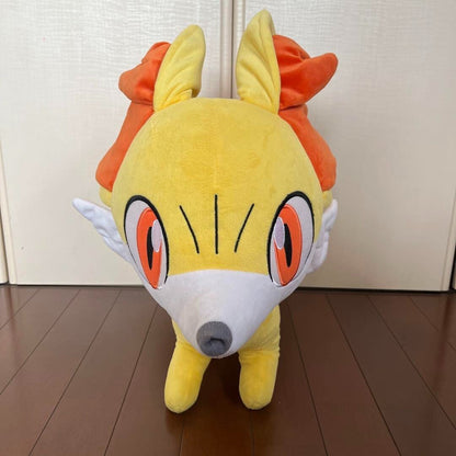 Pokemon Center Original Limited Fokko Fennekin Life-size Stuffed Toy Plush Doll