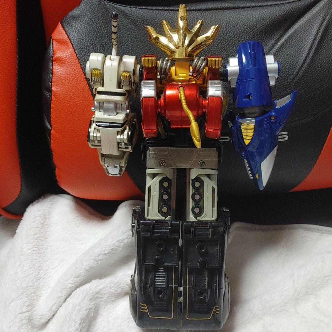 Power Rangers Wild Force Gaoranger DX Gao King Megazord Bandai Complete Set - photo 3