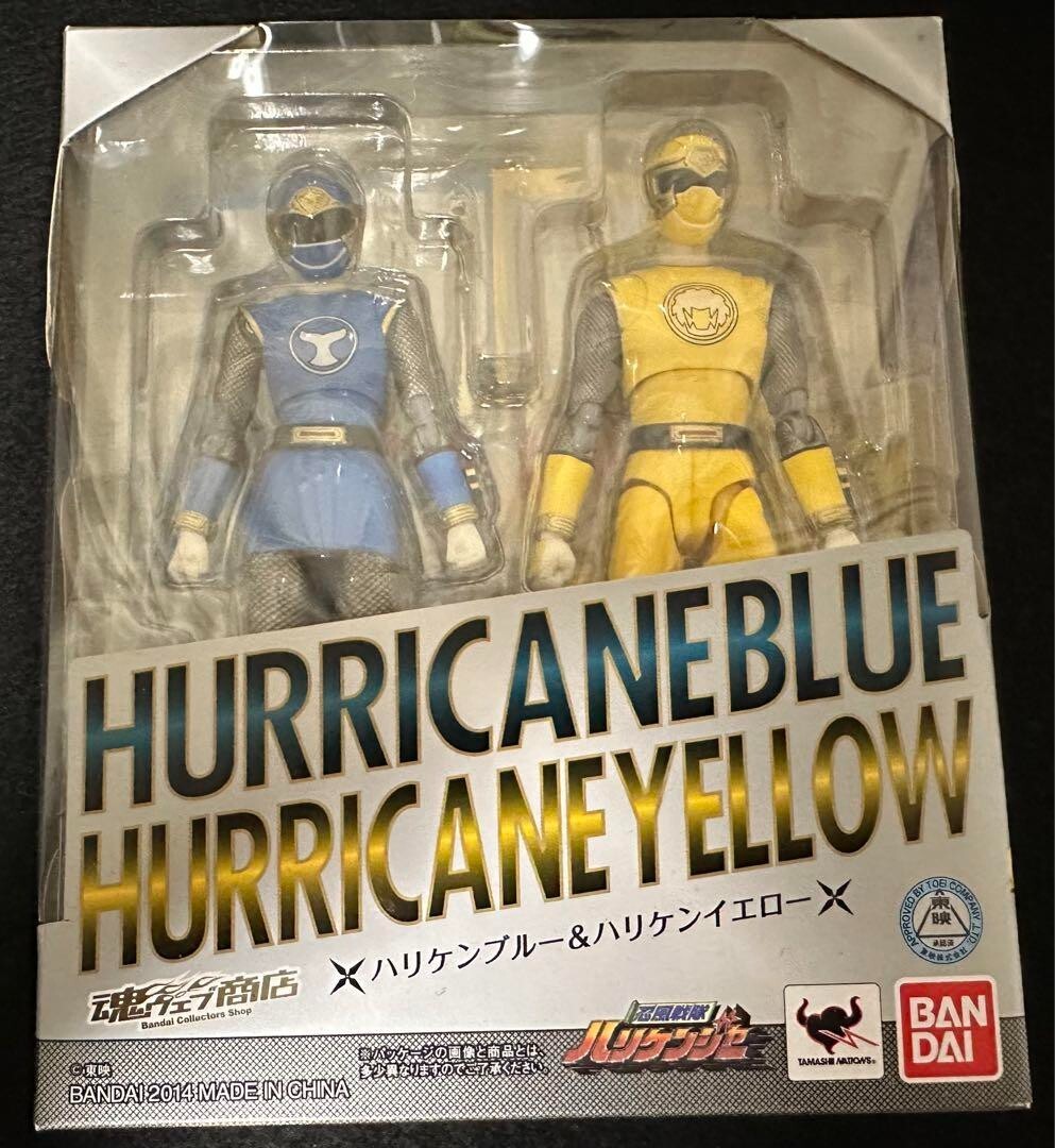 Nimpu Sentai Hurricaneger DX S.H. Figuarts Full set Acton Figure 2013 BANDAI