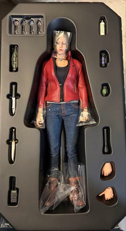 Resident Evil RE:2 Claire Redfield Note DAMTOYS 1/6 Action Figure da collezione - photo 6