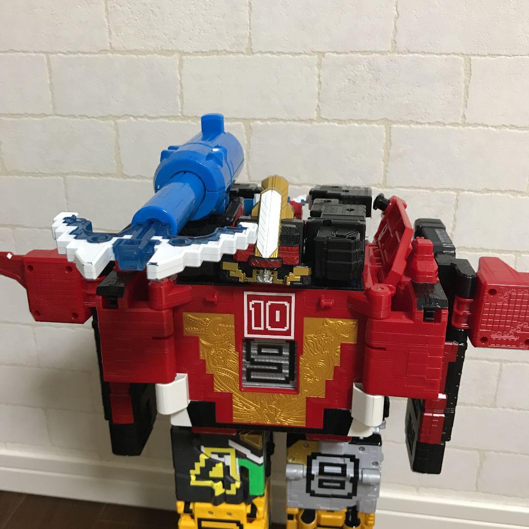 POWER RANGERS Zyuohger DX Wild Tousai Dodeka King Megazord Cube Action Figure - photo 3