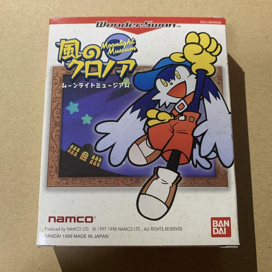 Kaze no Klonoa Moonlight Museum WonderSwan Video Games Action Game Hobby Bandai