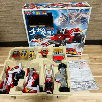Power Rangers Gokaiger Machine Series 05 DX Engine Machalcon Megazord Bandai