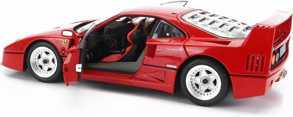 Original 1/18 Ferrari F40 KS08416R Miniature Super Car Toy Hobby 2023 Kyosho