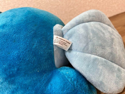 Pokemon Center Original Sleeping Mudkip Suyasuya BIG Plush Doll Stuffed Nintendo