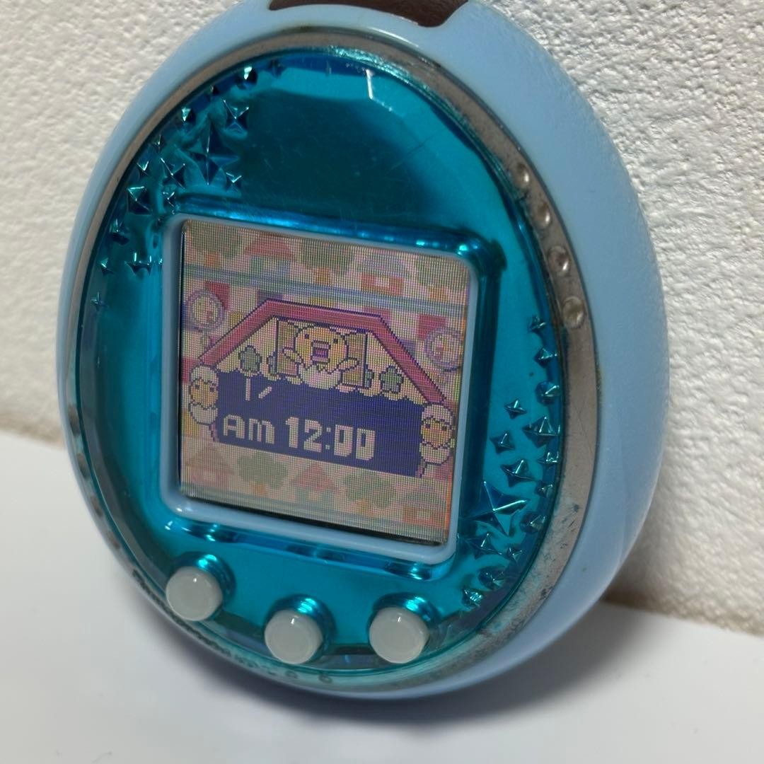 Tamagotchi iD L Version Blue Color BANDAI Limited idl Digital Pet Japanese Game - photo 3