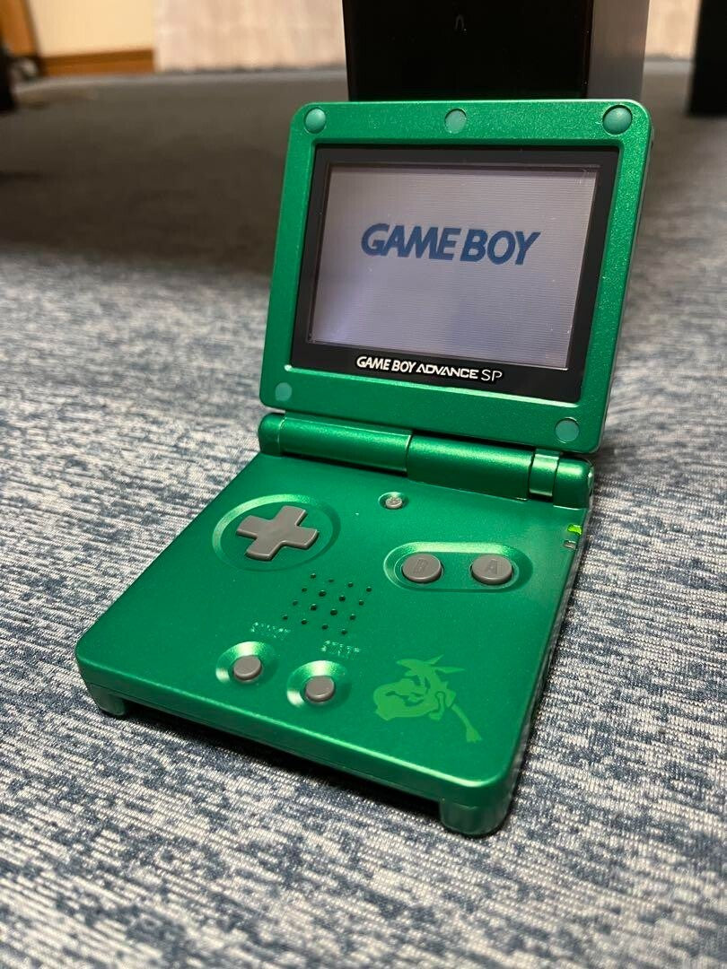 Game Boy Advance SP Rayquaza Edition Konsole Pokemon Smaragd Nintendo Limited