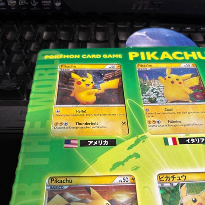 Pokemon Card Game Pikachu World Green Ver Promo Limited Edition Nintendo 2010