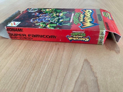 Teenage Mutant Ninja Turtles Tournament Fighters Super Famicom 1993 Game Konami