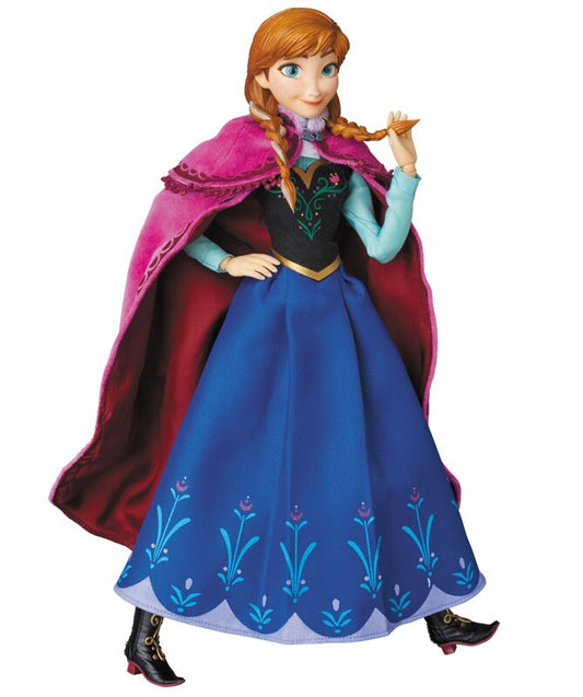 Frozen Anna Real Action Heroes 1/6 Scale Figure Disney Medicom Toy 2016 Japan