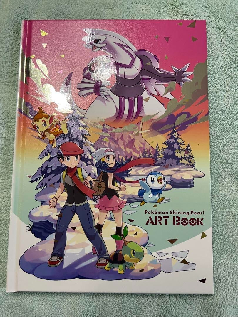 Pokemon Diamond Shining Pearl Legends Arceus Scarlet Violet Art book Full Set - photo 11