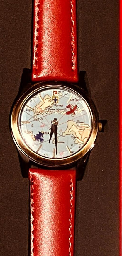 Porco Rosso Savoiya Rotating Wristwatch Rare Hayao Miyazaki Studio Ghibli 1992 - photo 3