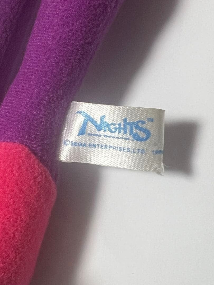 Nights into Dreams Nights Plush Doll Toy Amusement Limited 1996 Sega Saturn - photo 5