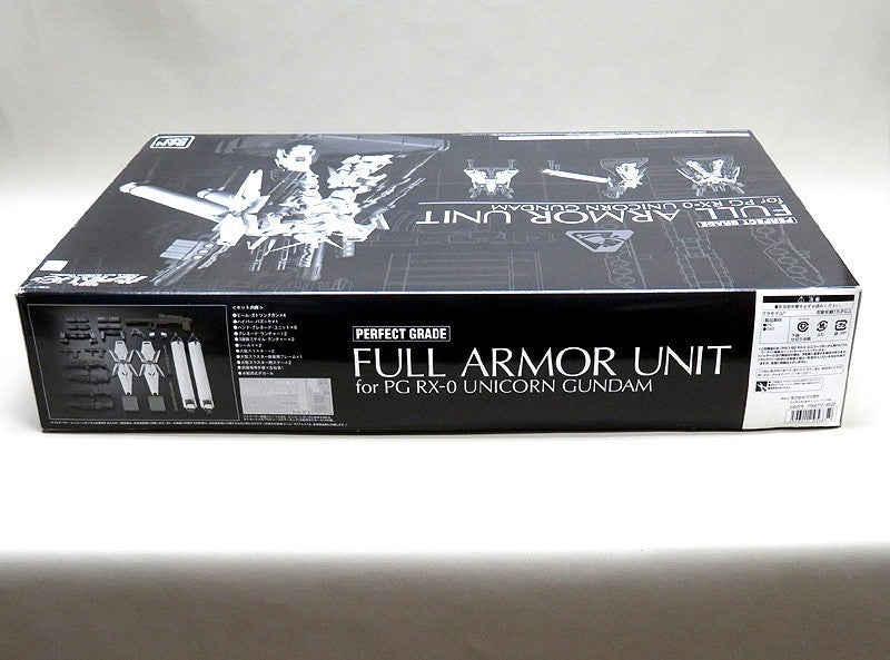 PG RX-0 1/60 FULL ARMOR UNIT for UNICORN GUNDAM Plastic Model Kit Hobby Bandai