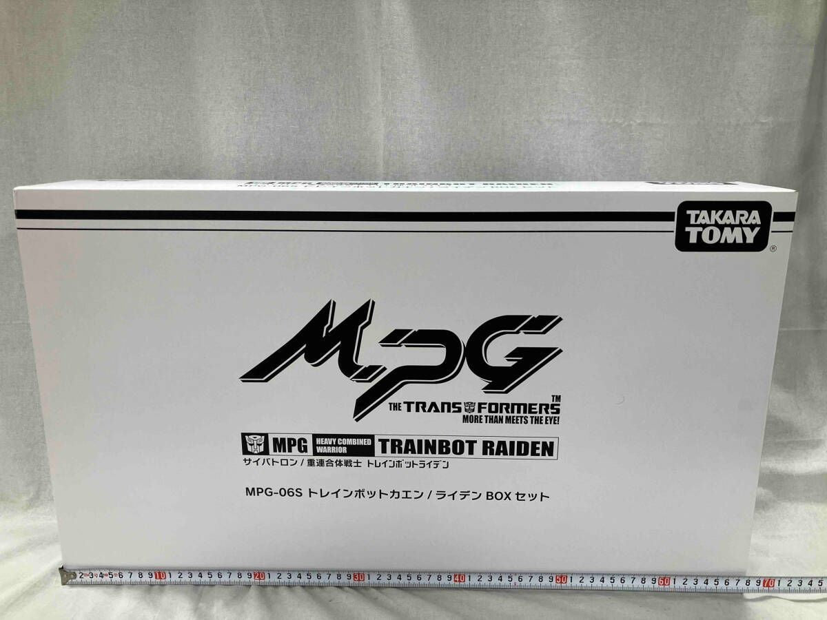 Transformers Masterpiece Trainbot Kaen Raiden MPG-01 to 06 Box Set Takara Tomy - photo 7