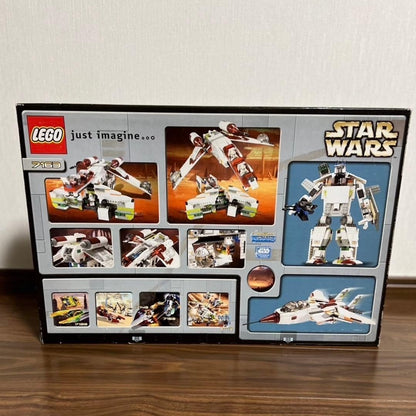 LEGO Star Wars Republic Gunship 7163 Attack of the Clones Spaceship Block 2002