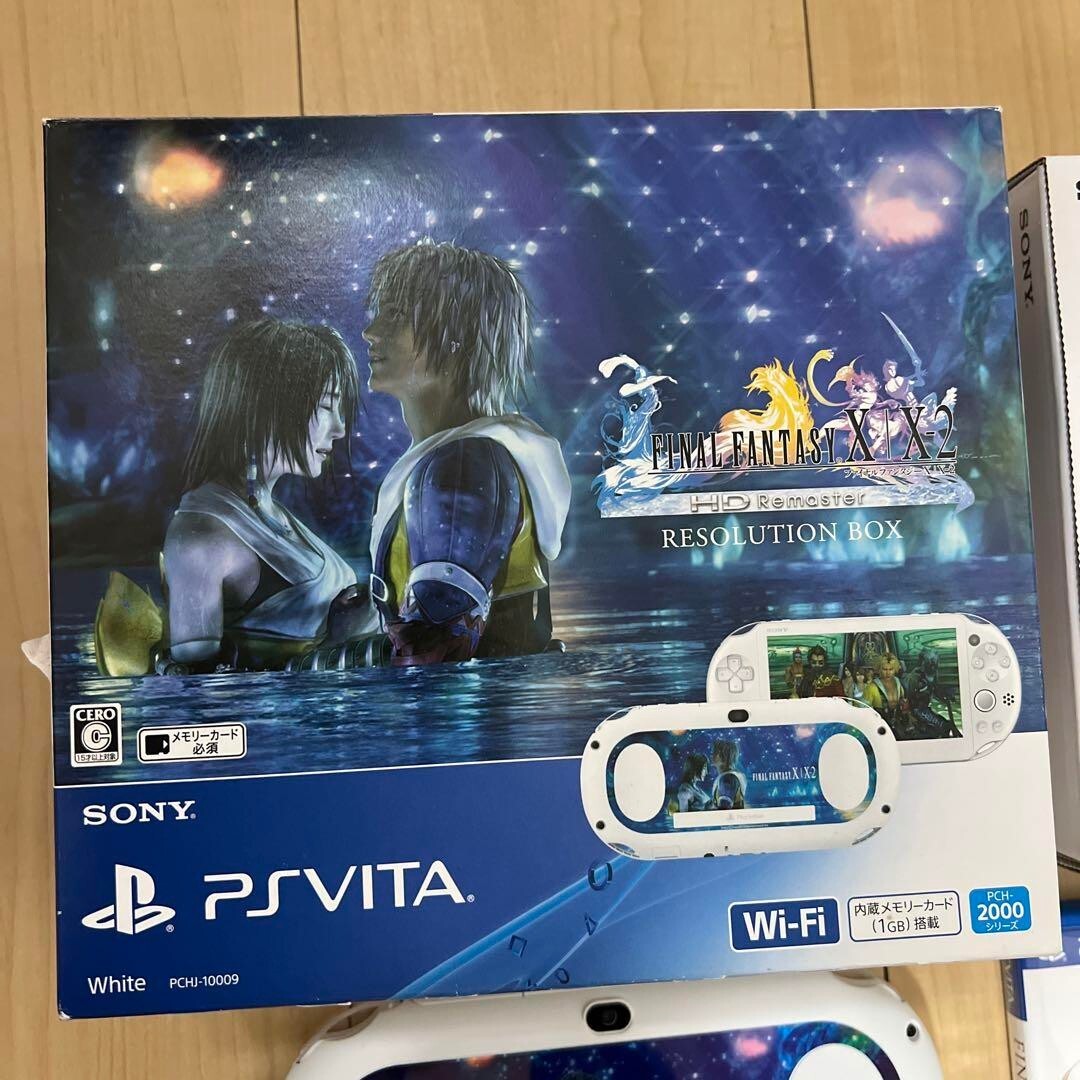 PlayStation Vita FINAL FANTASY X-X2 HD Remaster RESOLUTION BOX SONY Wi-Fi Model - photo 3
