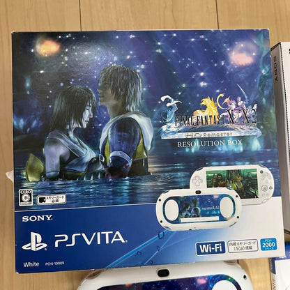PlayStation Vita FINAL FANTASY X-X2 HD Remaster RESOLUTION BOX SONY Wi-Fi Model - photo 3