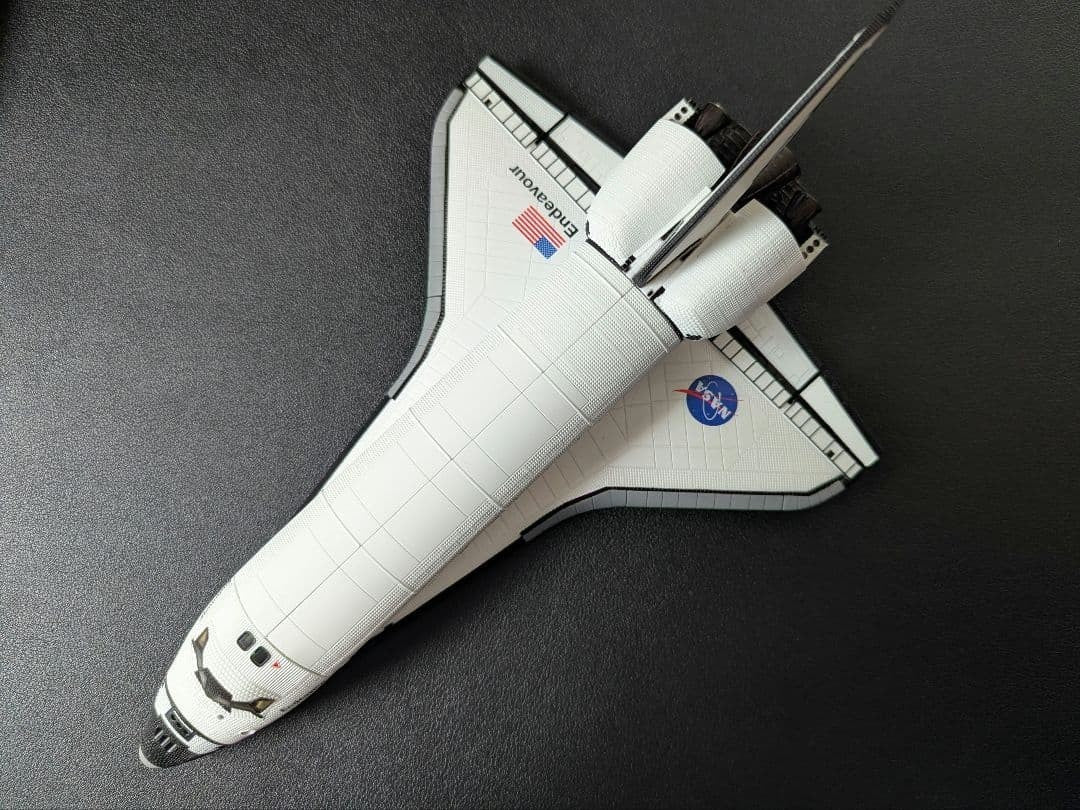 Space Shuttle Endeavour 1/144 Otona no Chogokin Figure Bandai Spirits 2010 Hobby - photo 17
