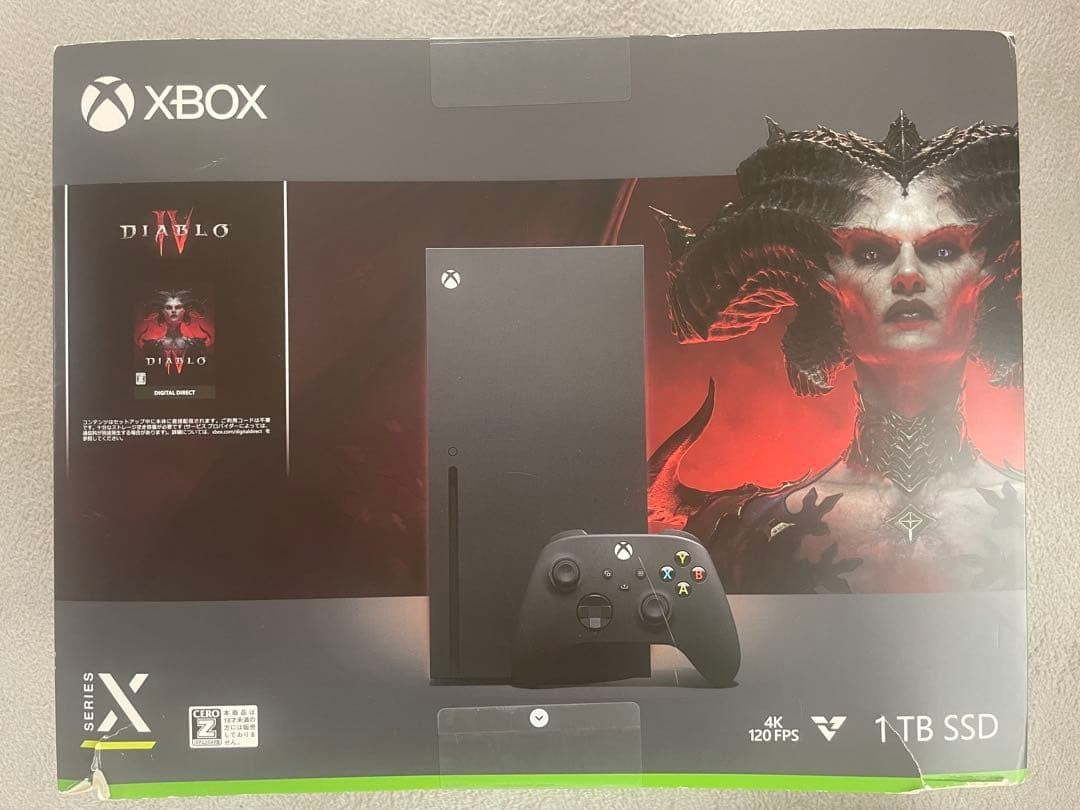 Xbox Series X Diablo 4 Bundled Version Additional Downloadable Content Microsoft