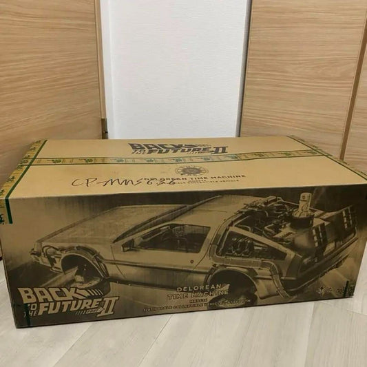 Movie Masterpiece 1/6 Fahrzeug Zurück in die Zukunft Teil II DeLorean Time Ma...