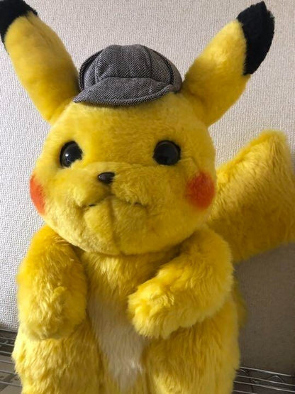 Pocket Monster Detective Pikachu Life-size Doll Plush Mega House Premium Bandai