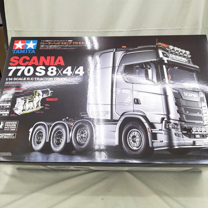 1/14 SCALE RADIO CONTROL TRACTOR TRUCK SCANIA 770 S 8x4/4 Model Kit 2023 TAMIYA