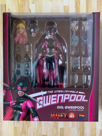 No.071 MAFEX GWENPOOL No.083 MAFEX EVIL GWENPOOL 2-set Figure Marvel Medicom Toy - photo 6