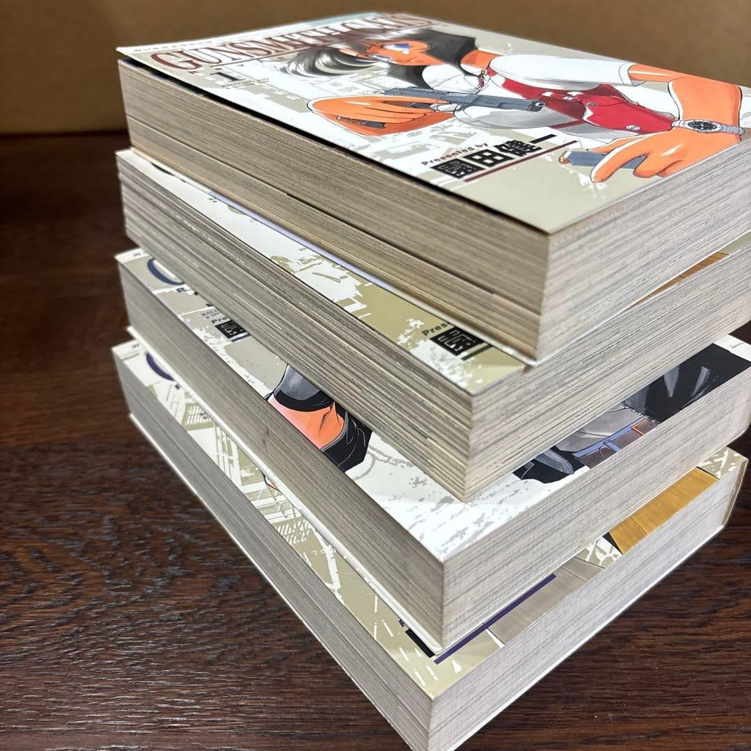 GUNSMITH CATS Revised Edition 1-4 Complete Set Manga Kenichi Sonoda Kodansha - Image 11