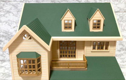 Sylvanian Families A nice house on a green hill Furniture Four rabbits Toy Hobby - photo 8