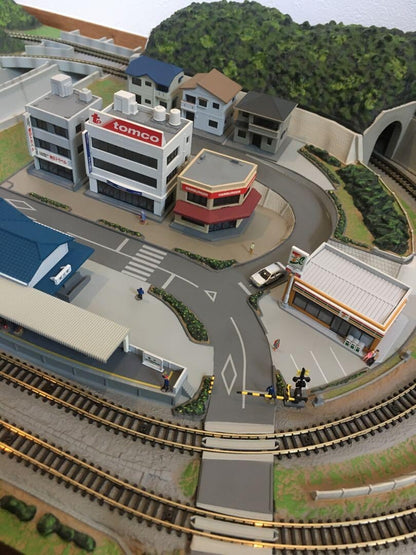 PRO Z 1/220 Completed diorama course basic set Tokyo Marui PZ3-001 Z gauge 2007 - photo 4