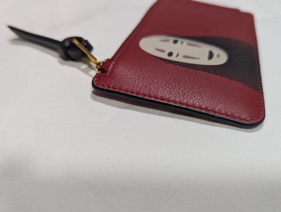 LOEWE Studio Ghibli Spirited Away Collaboration Kaonashi Coin Card Case wallet