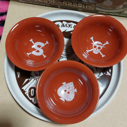 One piece Luffy Ace Sabo Ochoko Set Brothers Oath Prize BANPRESTO Japan Limited - photo 3