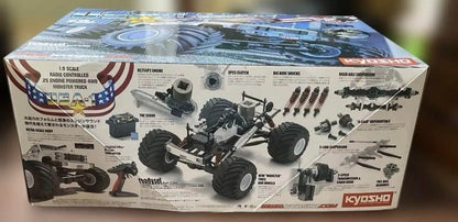 Kyosho USA-1 Engine Powered 4WD Monster Truc GP Nitro 1:8 Scale 33155D Ready Set