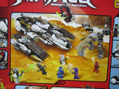 LEGO NINJAGO Transformer Mecha Battle Ride 2016 educational Building toy hobby