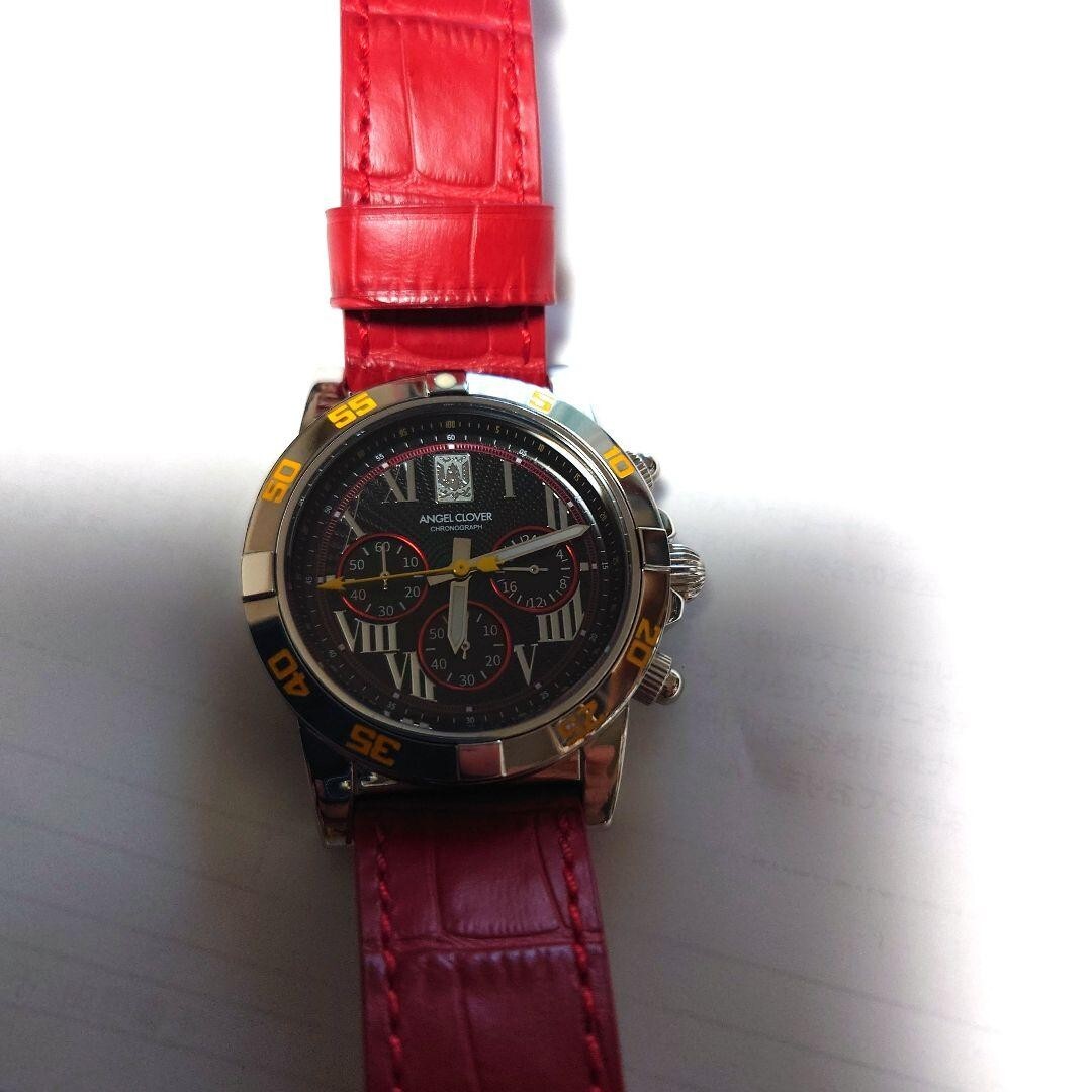 Saint Seiya Golden Sanctuary Watch ANGEL CLOVER Men's quartz Red Color Limited - photo 7
