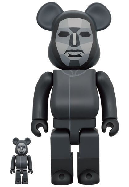BE@RBRICK Squid Game FRONTMAN GUARD 4 Types Set 100% &amp; 400% Medicom Toy NETFLIX
