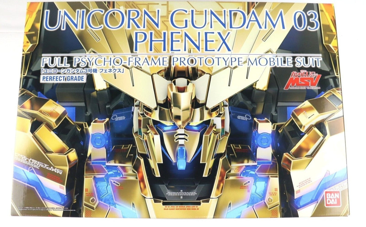 Unicorn Gundam PG 1/60 RX-0 Unit 3 Phenex Premium Bandai Limited Plastic Model - photo 2