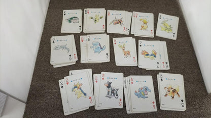 1 deck : Nintendo Poker Playing Cards 1999 - Pokemon (Gold : Ho-Oh) from japan