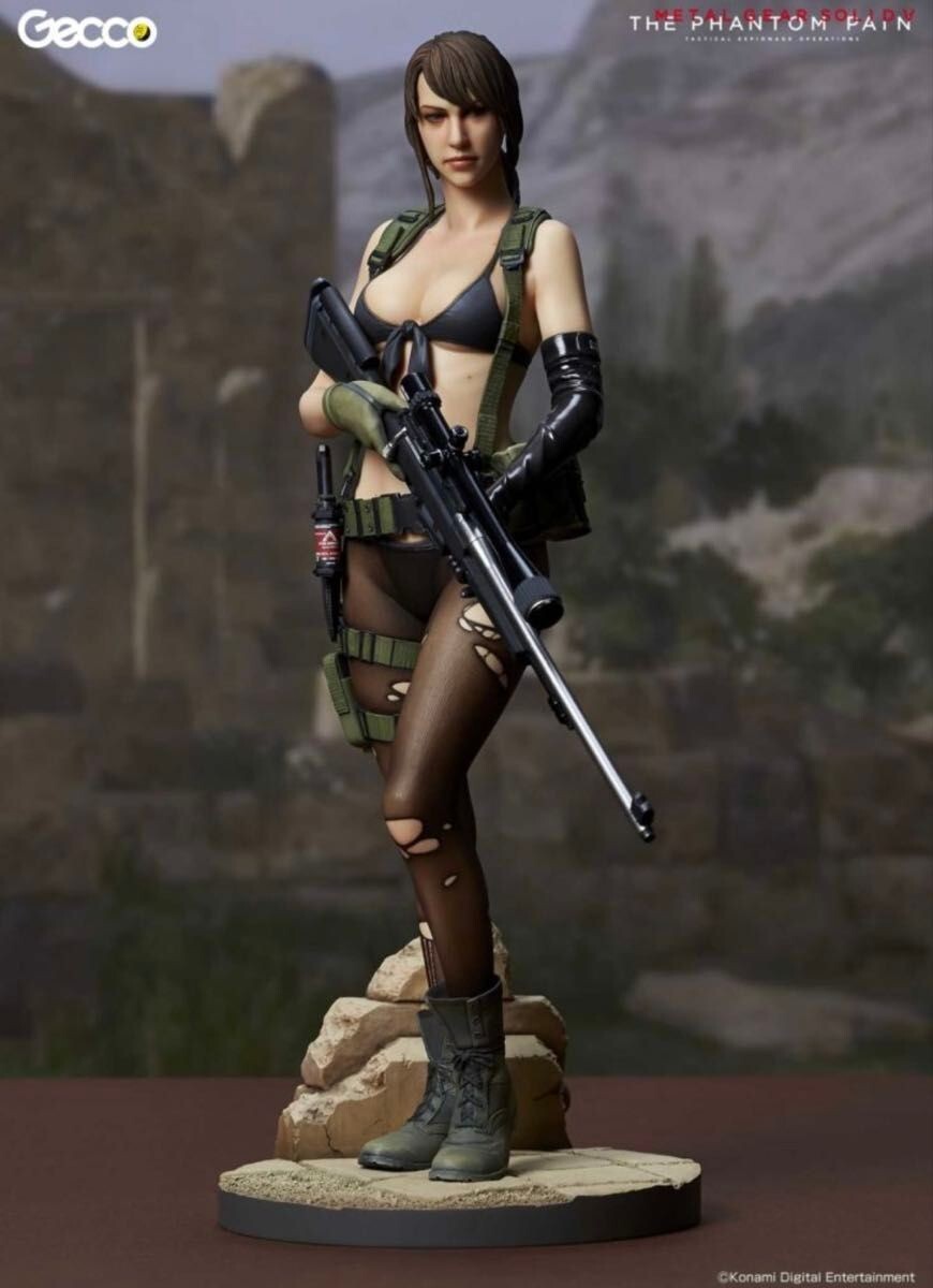 Metal Gear Solid V Phantom Pain Quiet 1/6 scale Statue Figure Gecco Mamegyorai