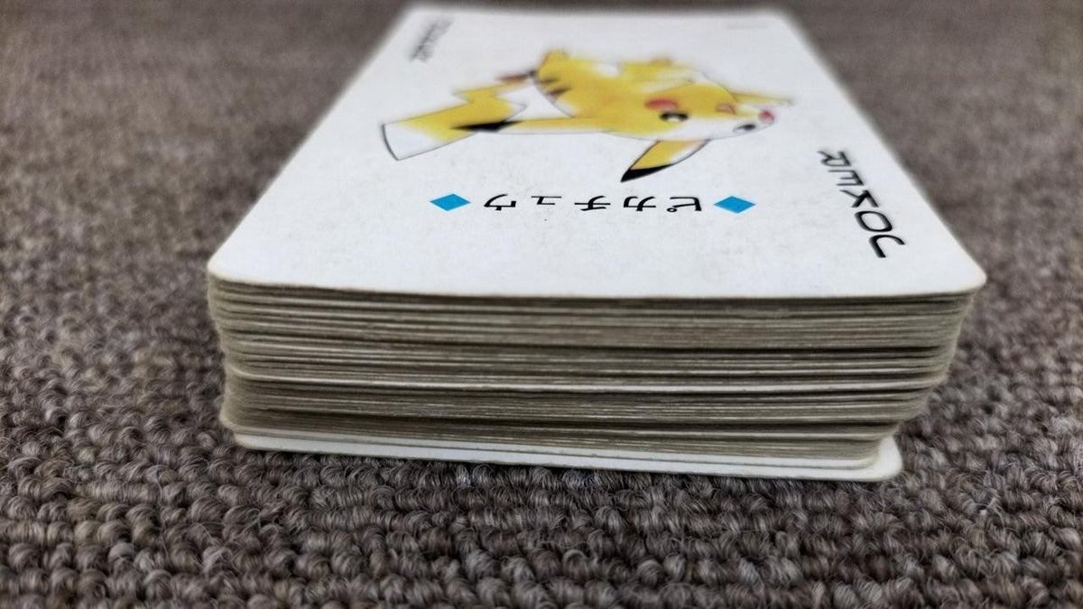 1 deck : Nintendo Poker Playing Cards 1999 - Pokemon (Gold : Ho-Oh) from japan